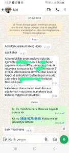 Guru les privat bahasa inggris dengan ke 3 siswa yang sukses